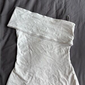 White One-Shoulder Top